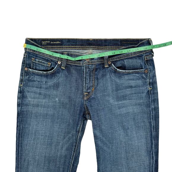 CITIZENS OF HUMANITY Ingrid Low Ride Flare Jeans Size 31 Womens #002-001 *READ* - Picture 8 of 12